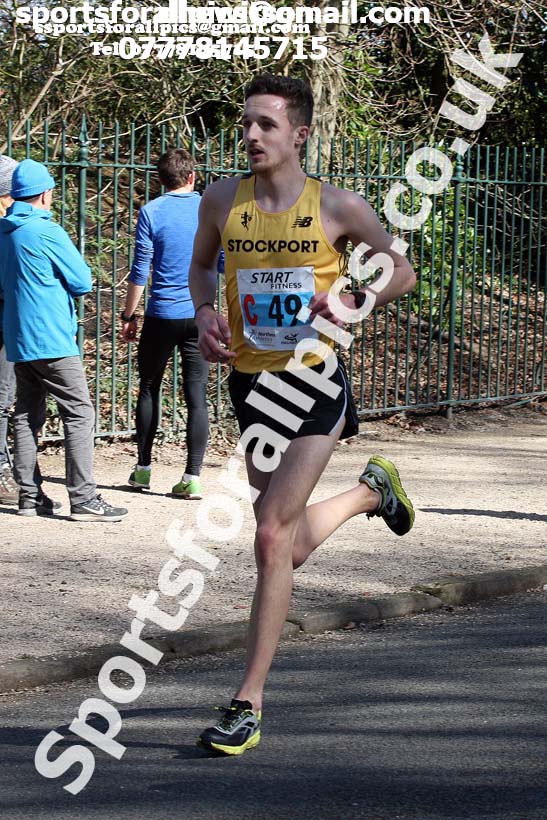 Senior mens Northern 12 Stage Road Relay Champs., Birkenhead Park. Photo: David T. Hewitson/Sports for All Pics